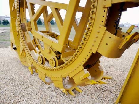 Wheel Trencher | Wolfe Man 8000