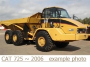 CAT 725 ADT Trucks